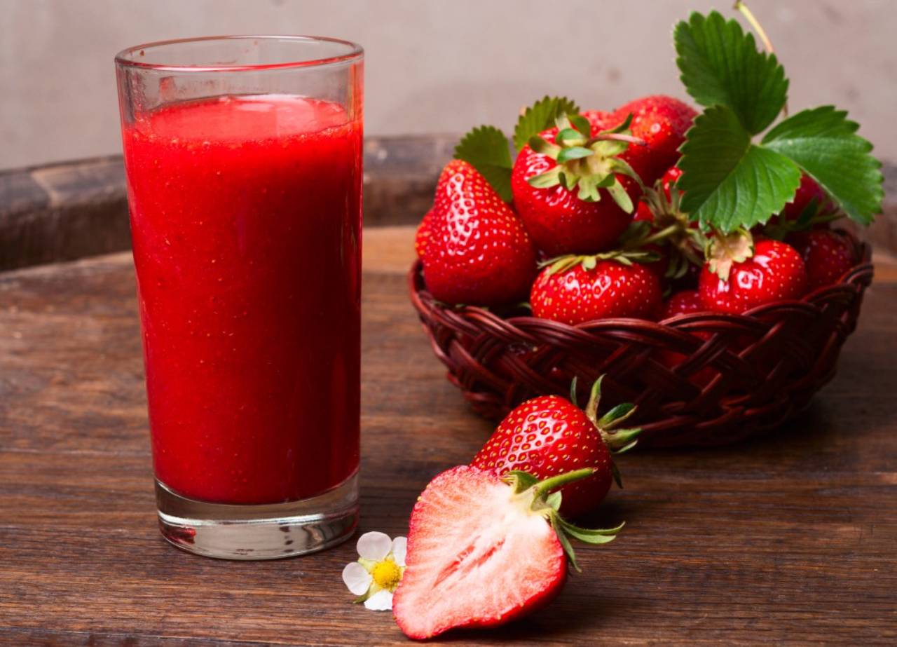 imagem de Suco de Morango